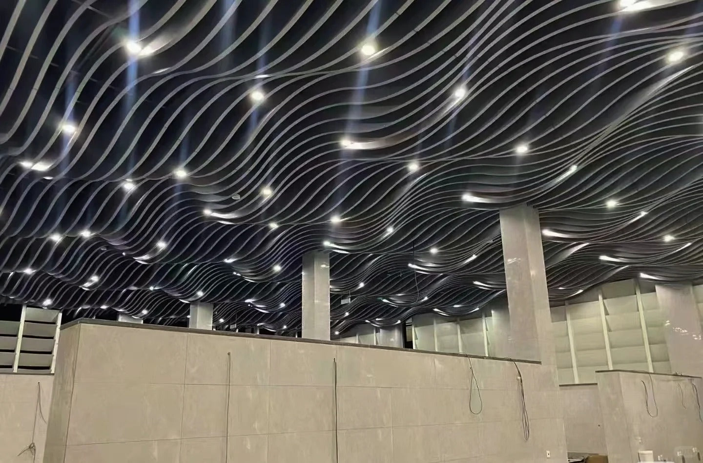 Porte en aluminium Rothnow® - Porte en verre filaire bronze série 16x45