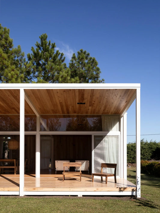 Porte en aluminium Rothnow® - Porte en verre filaire bronze série 16x45