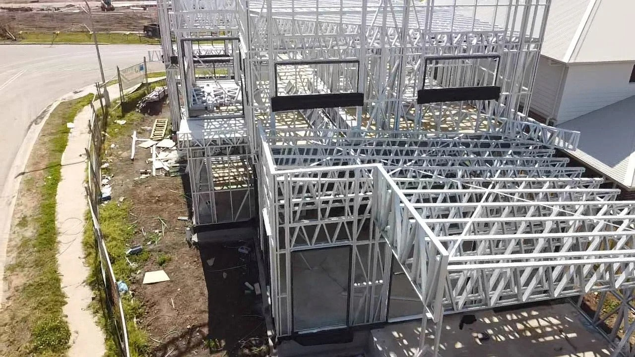 Rothnow® Stahlkonstruktion Villa-RNLV04-Leichtstahlvilla