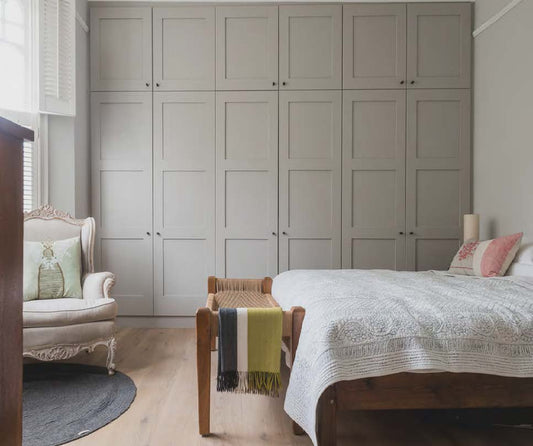 Porte en aluminium Rothnow® - Porte en verre filaire bronze série 16x45