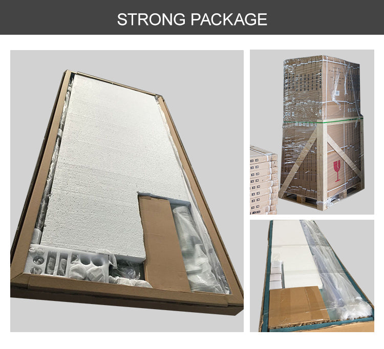 Rothnow® Shower Panel-Hinged Shower Door-Mirrored Profile - Rothnow