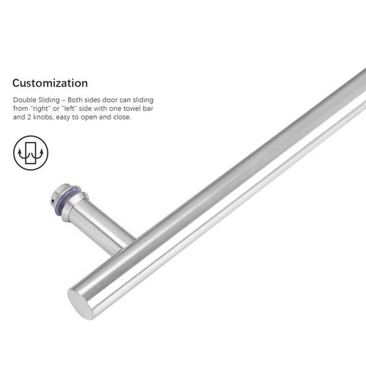 Rothnow® North American Style Shower Panel-Double Sliding Door