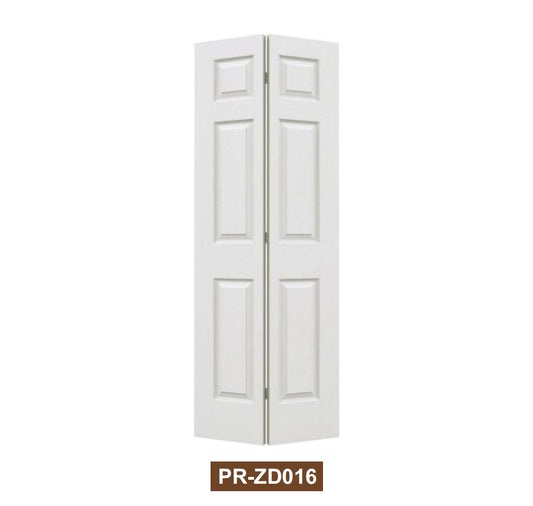 Rothnow wooden lacquer folding door in white, 800mm wide, 2100mm high, with 150mm wall thickness, suitable for interior use