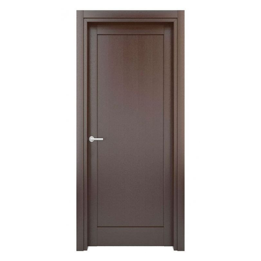 Rothnow wooden lacquer door with white finish, 800mm wide and 2100mm high, featuring sleek modern design and wall thickness of 150mm.
