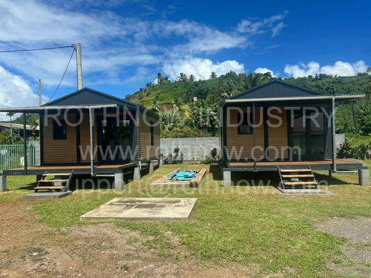 Two Light Steel Villas Completed: A Story Behind the Delivery