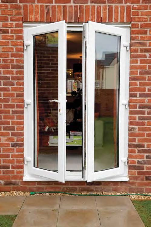 UPVC/Vinyl swing door