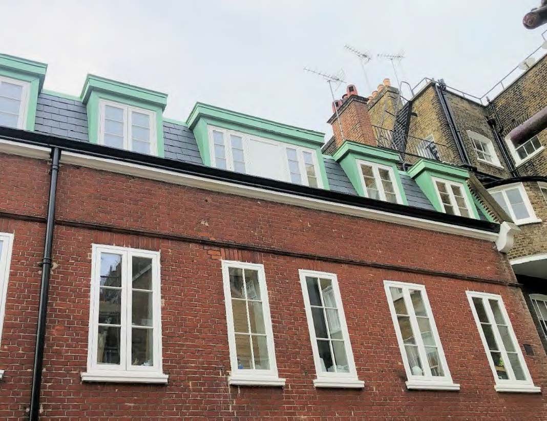 Wooden casement window