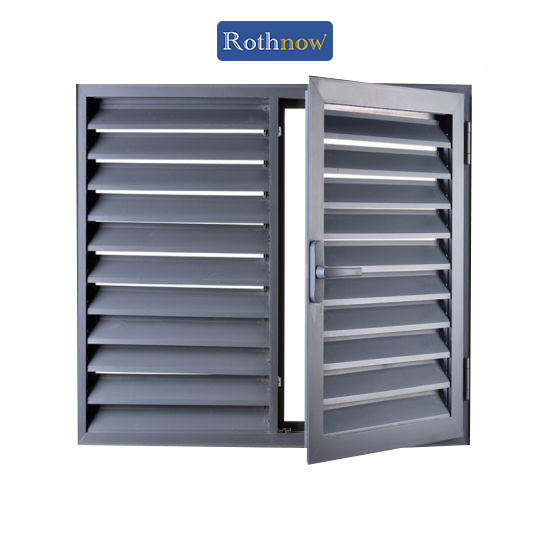 Aluminum louver window