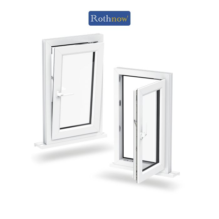 Aluminum tilt & turn window
