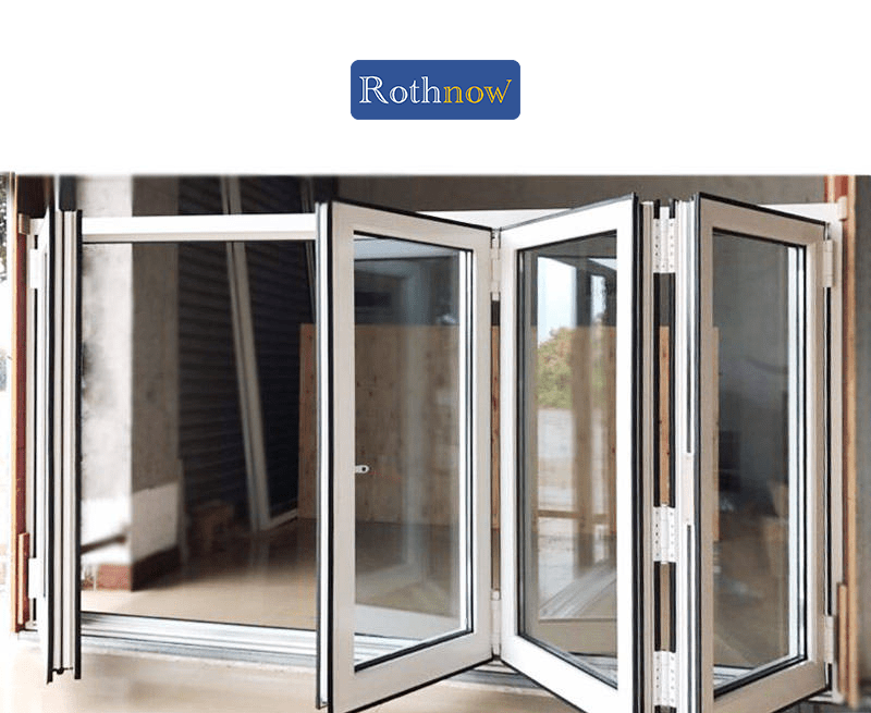 Aluminum bi-fold window - Rothnow