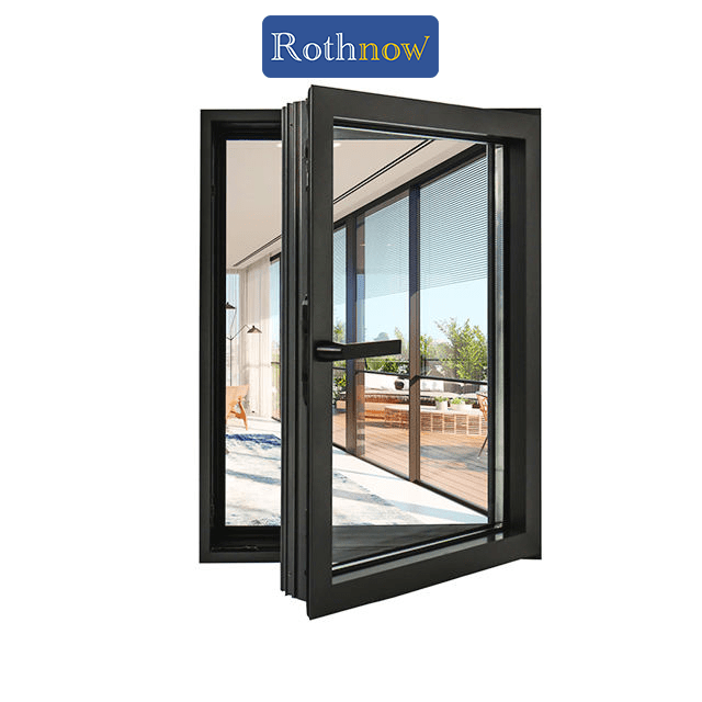Aluminum casement window - Rothnow