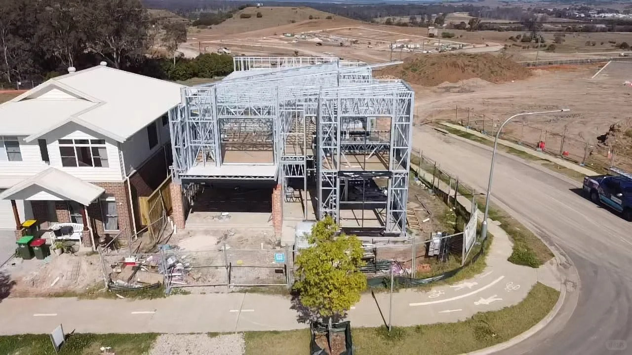 Rothnow® Stahlkonstruktion Villa-RNLV04-Leichtstahlvilla