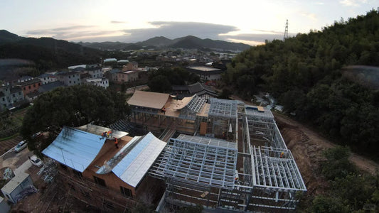 Porte en aluminium Rothnow® - Porte en verre filaire bronze série 16x45