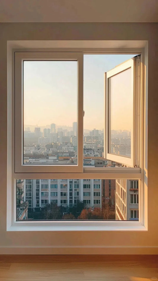 Porte en aluminium Rothnow® - Porte en verre filaire bronze série 16x45