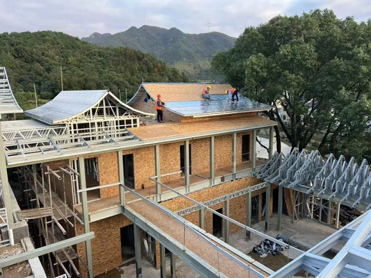 Porte en aluminium Rothnow® - Porte en verre filaire bronze série 16x45