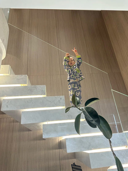 Rothnow® Straight Staircase-RNSS06-Stone Straight Staircase