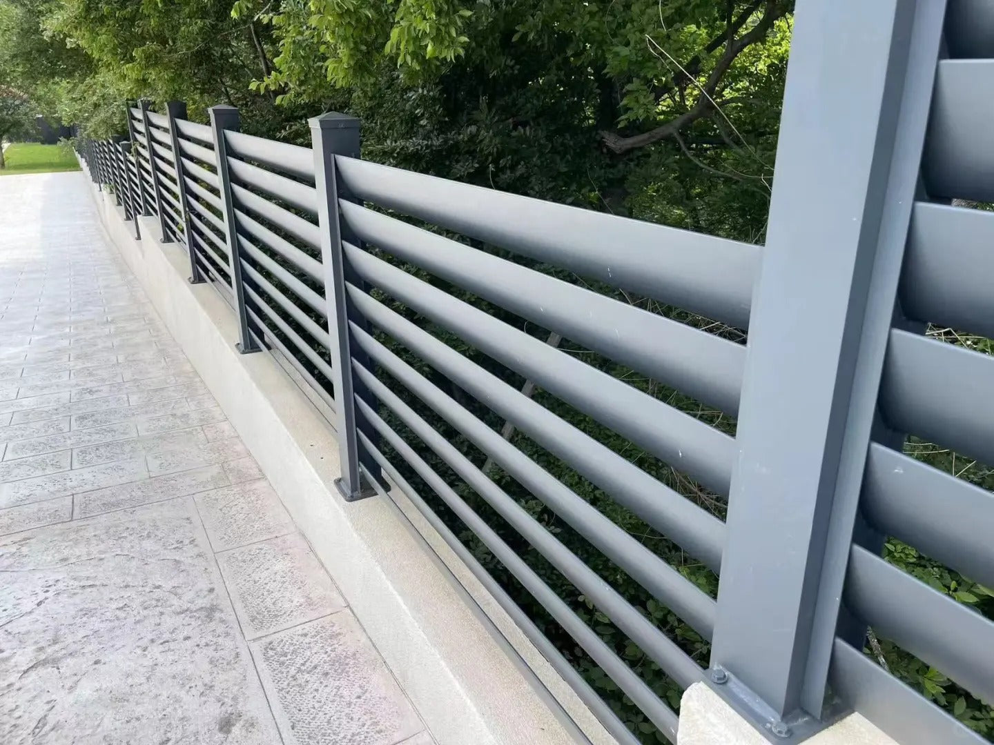 Rothnow® Aluminum Railing-RNAR05-Aluminum Shutter Fence