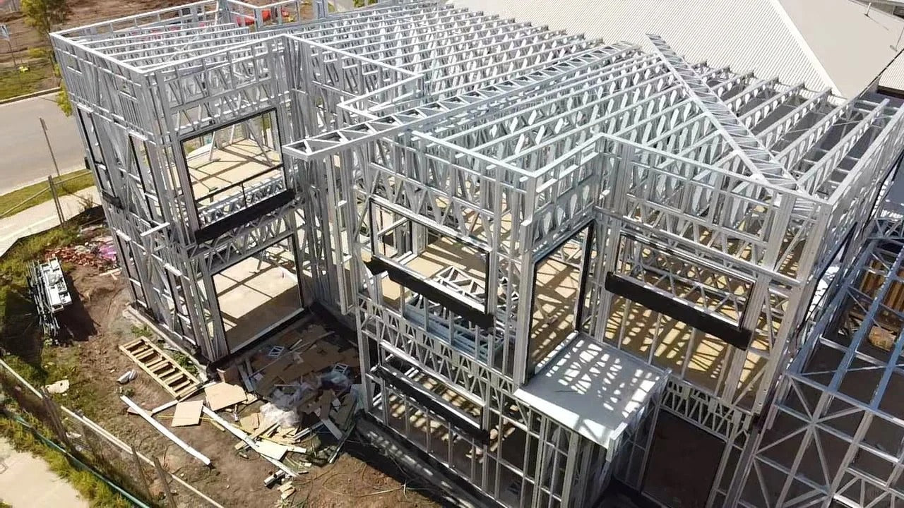 Rothnow® Stahlkonstruktion Villa-RNLV04-Leichtstahlvilla