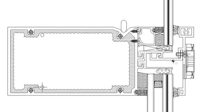 Rothnow® Glass Curtain Wall-RNGC04-Exposed Frame Glass Curtain Wall