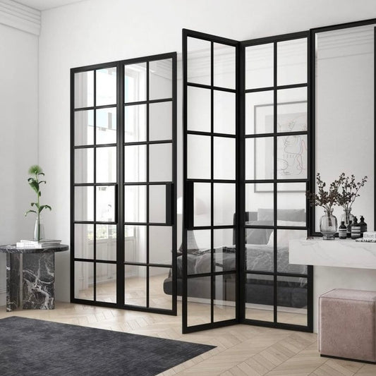 Rothnow® French Style Aluminum Door - 16x45 Series Interior Door