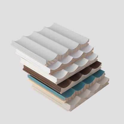 Rothnow® Wall Panel-RNSW05-Solid Wood Waved Panel