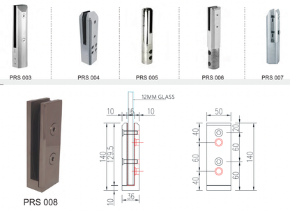 Rothnow® Glass Railing-RNGR03-Spigot Glass Railing