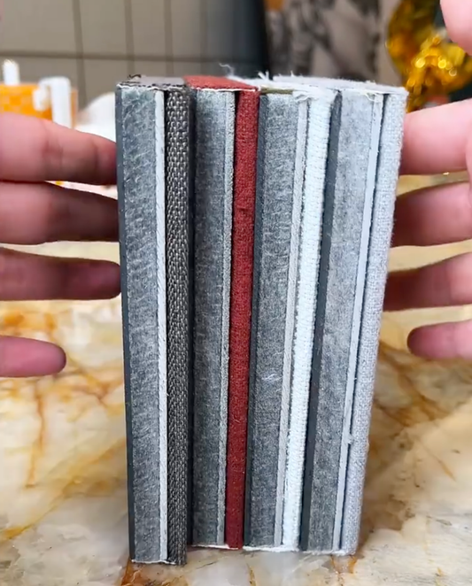 Porte en aluminium Rothnow® - Porte en verre filaire bronze série 16x45