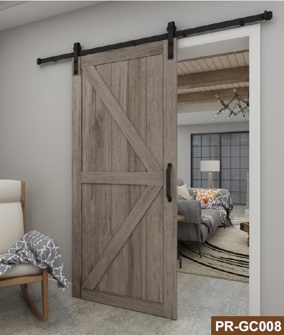 Rothnow® Wooden Door-Lacquer Wood Sliding Barn Door-RN-WD042