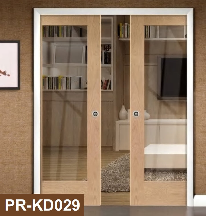 Rothnow® Wooden Door-Lacquer Wood Pocket Door-RN-WD111