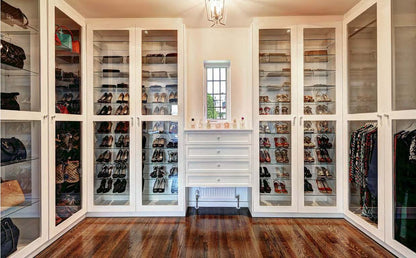 Rothnow® Wardrobe-RNWC05-Aluminum Glass Door Wardrobe