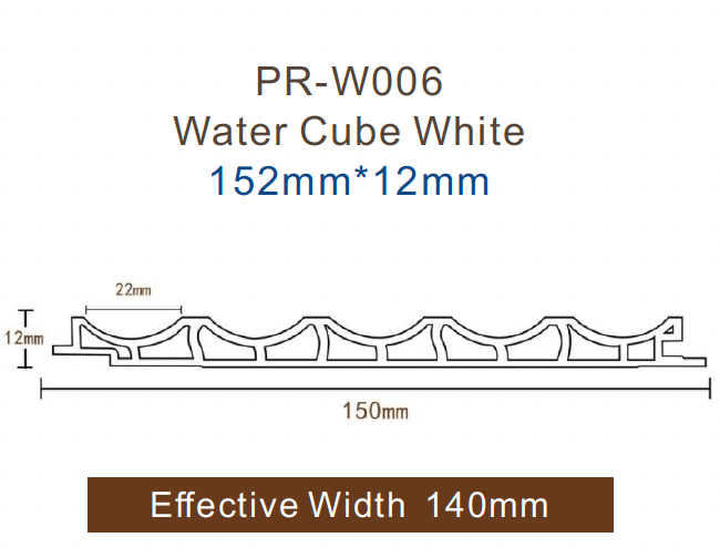 Rothnow® Wall Panel-RNBW04-Bambo Fiber Board-Waved Panel