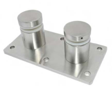 Rothnow® Glass Railing-RNGR05-Standoff Glass Railing