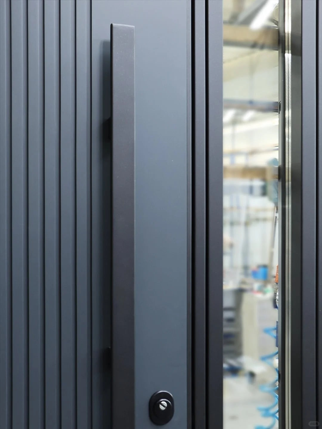 Rothnow® कास्ट एल्यूमिनियम फ्रंट डोर और प्रवेश द्वार-RN-AED04-स्विंग डोर