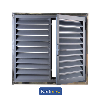 Puerta de aluminio Rothnow® - Serie 16x45 Puerta pivotante - Serie de lujo