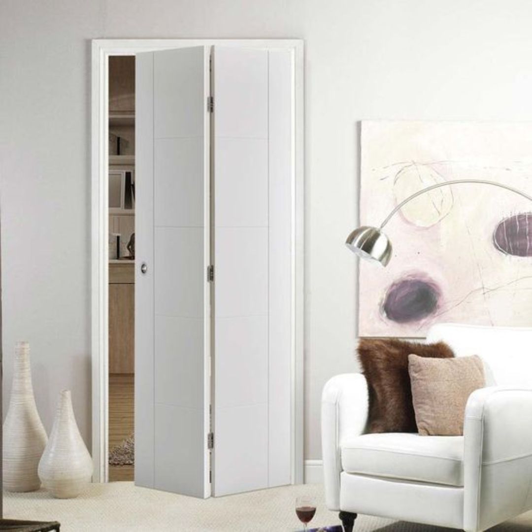 Rothnow® Wooden Door-Lacquer Folding Wood Door-RN-WD074