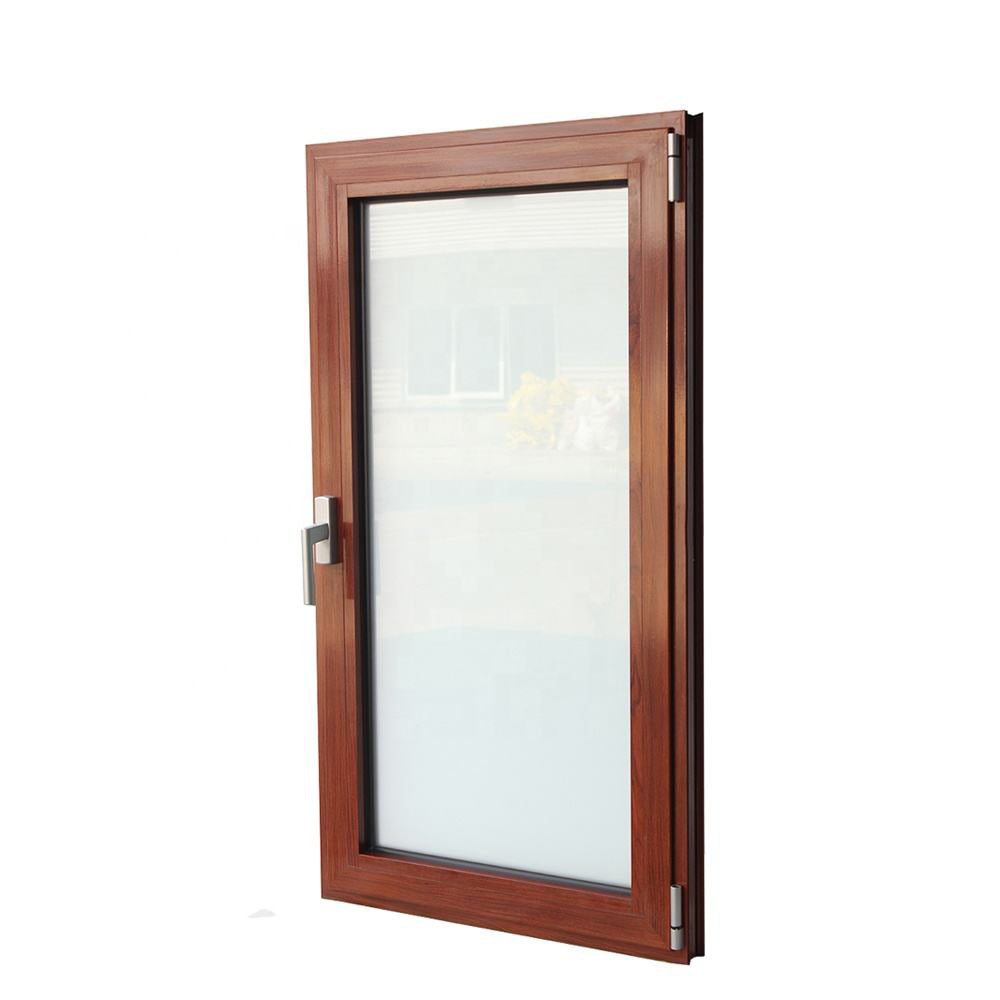 Rothnow® Aluminum Window - 50 Series Tilt&Turn Window-Wood Grain Pattern