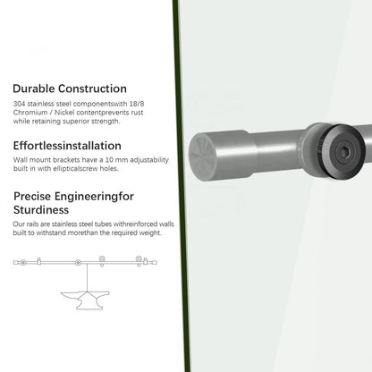 Rothnow® North American Style Shower Panel-Double Sliding Door