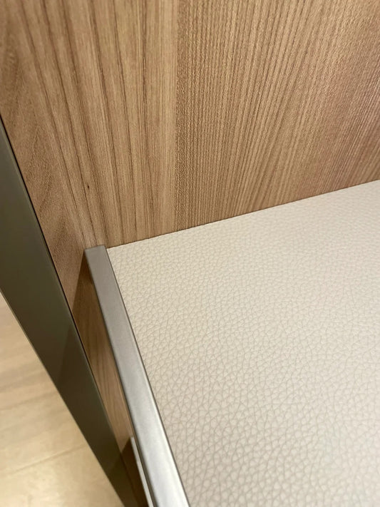 Porte en aluminium Rothnow® - Porte en verre filaire bronze série 16x45