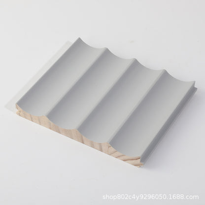 Rothnow® Wall Panel-RNSW04-Solid Wood Waved Panel