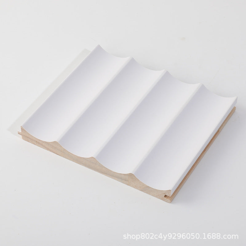 Rothnow® Wall Panel-RNSW04-Solid Wood Waved Panel