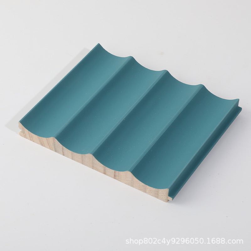 Rothnow® Wall Panel-RNSW04-Solid Wood Waved Panel