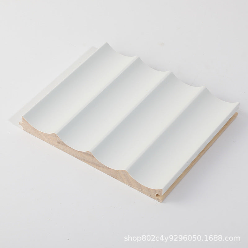 Rothnow® Wall Panel-RNSW04-Solid Wood Waved Panel