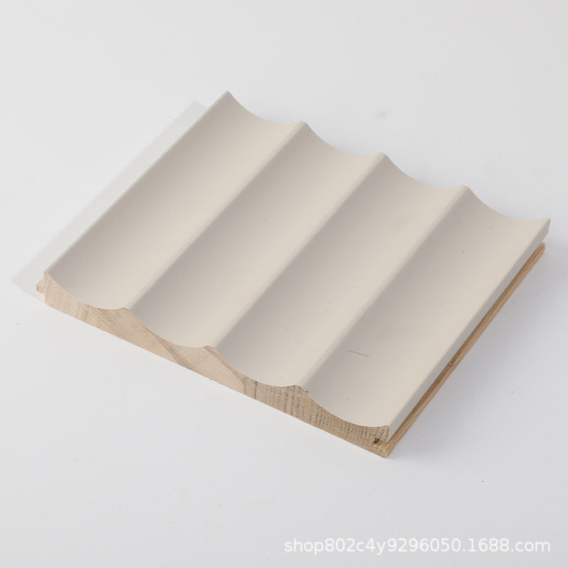 Rothnow® Wall Panel-RNSW04-Solid Wood Waved Panel