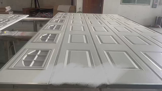 Porte en aluminium Rothnow® - Porte en verre filaire bronze série 16x45