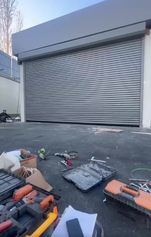 Rothnow® Garage Door-RNGD07-Aluminum Roll-up Garage Door