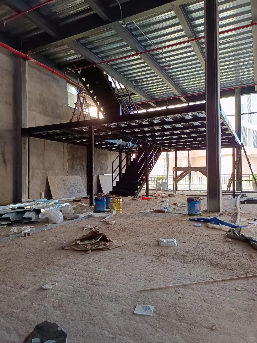 Rothnow® Outdoor Staircase-RNCS02-Fire Escape Staircase