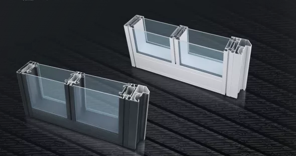 Rothnow® 100 series glass office partition, white, 1000mm wide by 1000mm high, with clear glass panel for modern office spaces.