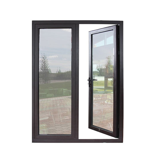 Rothnow® 50 Series aluminum casement window with black frame, 1000mm width, 1000mm height, and 150mm depth.