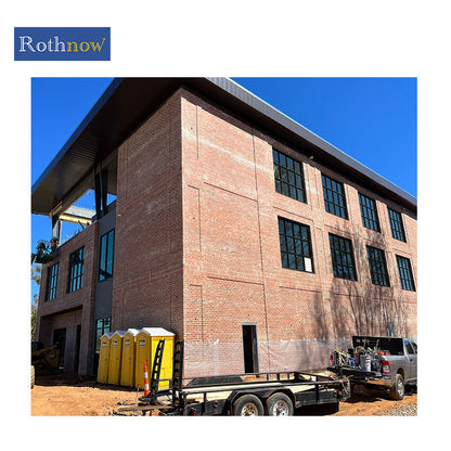 Rothnow® aluminum 50 Series fixed window with lattice decoration, 1000mm W x 1000mm H, black frame, showcases decorative design