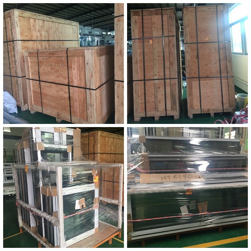 Rothnow® aluminum window 50 series louver window with black frame and glass louvers, measuring 1000mm wide by 1000mm high.